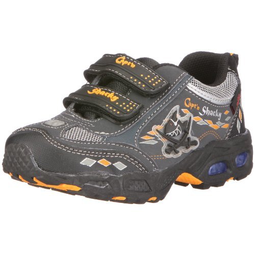 Capt'n Sharky 430311 Dan, półbuty chłopięce, czarny - czarny czarny - 34 EU