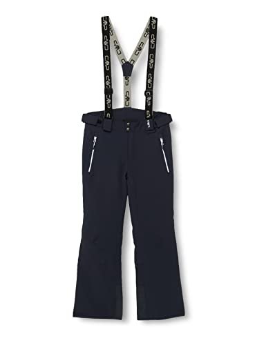 CMP Męskie watowane spodnie narciarskie bez PFC 20000, Black Blua, 58