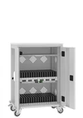 Meble do szkół i przedszkoli - Wózki szafki mobilne do ładowania tabletów WNT metalowe - miniaturka - grafika 1
