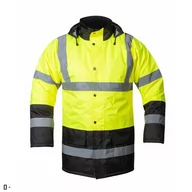 Odzież robocza - REF603 H89 - kurtka ocieplana HIVIZ, posiada pasy odblaskowe - S-4XL - miniaturka - grafika 1