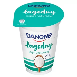 Danone łagodny Jogurt naturalny 165 g - Kefiry, jogurty, maślanki - miniaturka - grafika 1