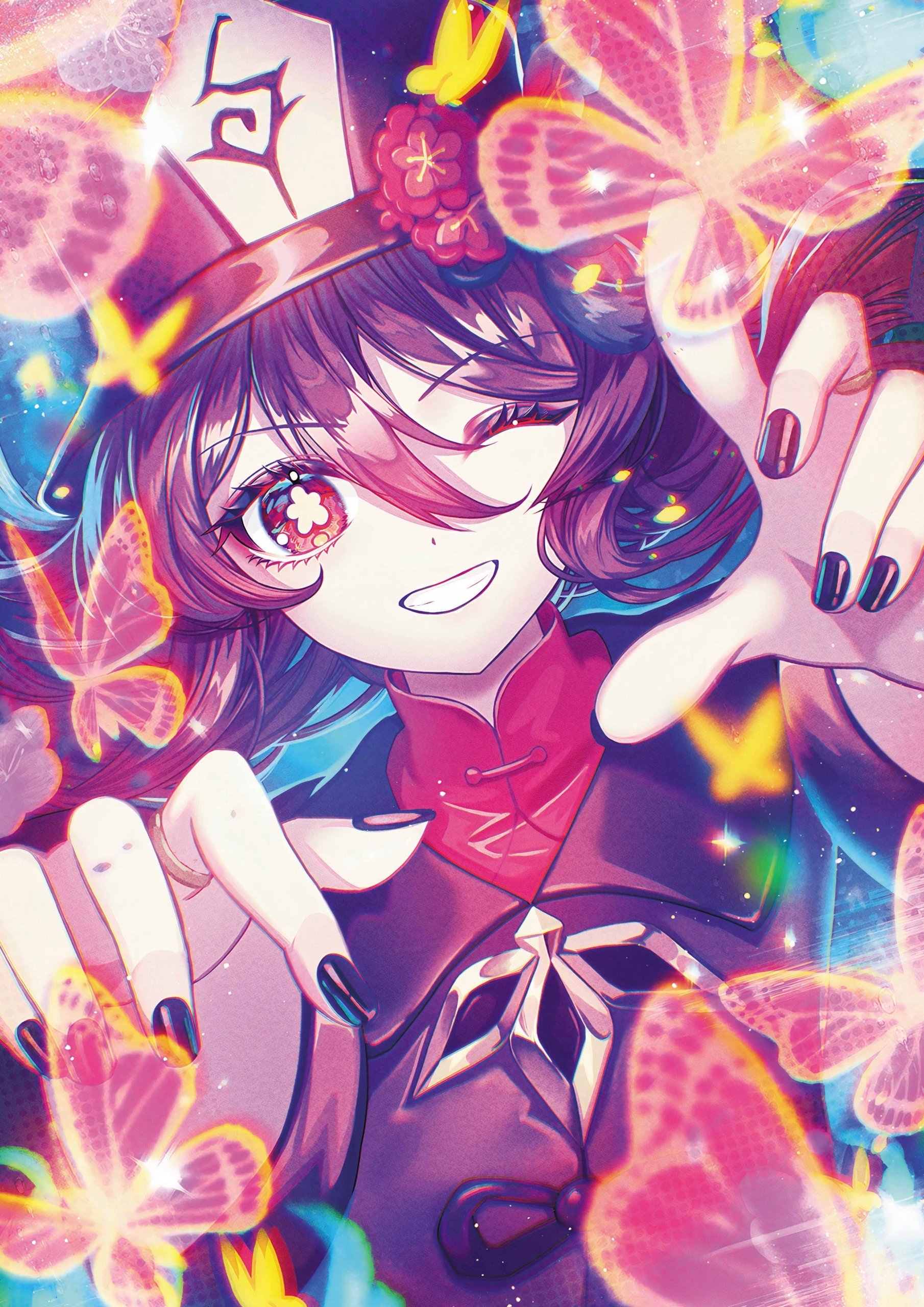 Plakat A3 Genshin Impact Anime Gra Hu Tao