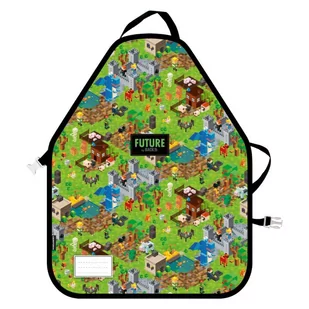 Fartuszek do prac plastycznych Pixelowy świat - Przybory szkolne - miniaturka - grafika 1