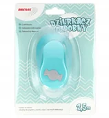 Przybory szkolne - BREWIS Dziurkacz ozdobny 2.5cm Cukierek D25-24 - miniaturka - grafika 1