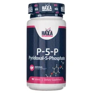 Suplementy naturalne - Haya Labs, Witamina B6 40 mg, 90 tabl. - miniaturka - grafika 1