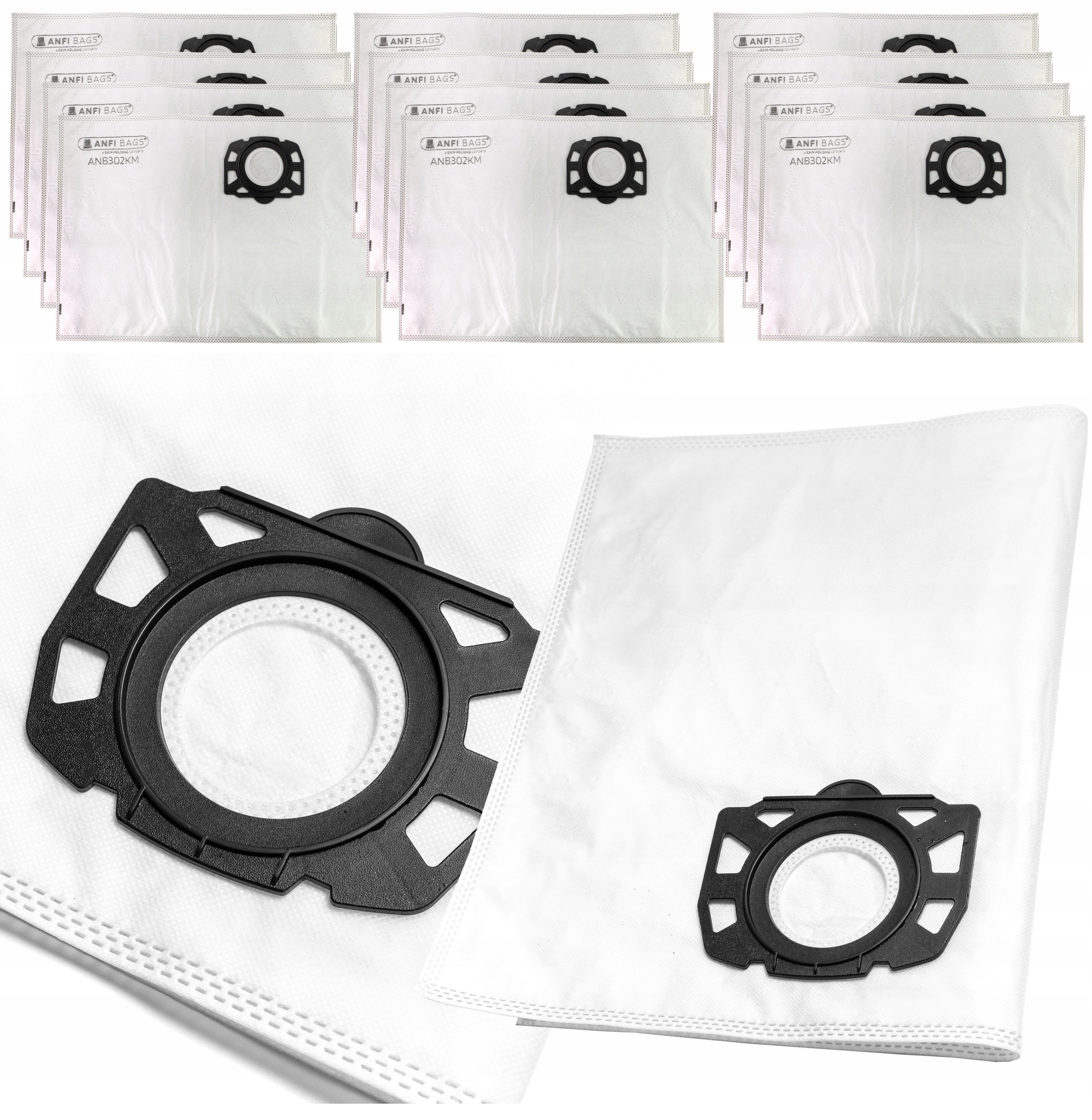 12x Worki Do Odkurzacza Karcher WD3 Kfi 357 V17 V15 V19 SE4001 WD2 Plus V12