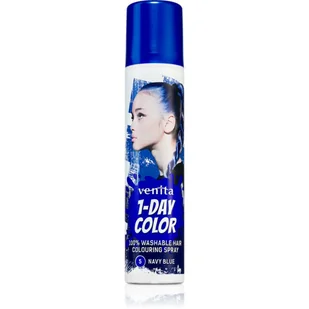 Venita 1-Day, spray koloryzujący do włosów,, 05 Kosmiczny Granat, 50 ml - Farby do włosów i szampony koloryzujące - miniaturka - grafika 1