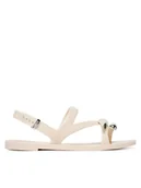 Sandały damskie - Melissa Sandały Melissa Iris Sandal Ad 37849 Beżowy - miniaturka - grafika 1