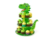 Ciasta i półprodukty do ciast - Stojak patera na babeczki Dinozaur - 1 szt. - miniaturka - grafika 1