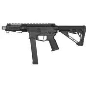 Karabiny ASG - Karabinek 6mm Zion Arms AEG PW9 Mod 1 Black Short Handguard - miniaturka - grafika 1