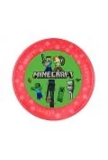 Materiały pomocnicze dla nauczycieli - Talerz wielokrotnego użytku Minecraft 21cm - miniaturka - grafika 1