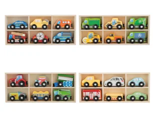 Lupilu Zestaw 6 drewnianych samochodzików - Samochody i pojazdy dla dzieci Lupilu Zestaw 6 drewnianych samochodzików - Samochody i pojazdy dla dzieci - miniaturka - grafika 1