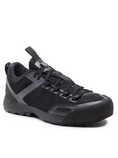 Diamond Black Black Mission XP Leather Approach Shoes Men, czarny/szary US 8 | EU 41 2021 Buty podejściowe BD58002493260801 - Buty sportowe męskie - miniaturka - grafika 1