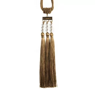 Sznur Dekoracyjny do Zasłon 66 x 30 Nora Złoty - Akcesoria do wystroju okien - miniaturka - grafika 1