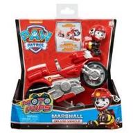 Samochody i pojazdy dla dzieci - Spin Master MASTER Psi Patrol Moto Pups Motocykl i figurka Marshall 20127784 20127784 - miniaturka - grafika 1