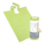 Sprzęt i akcesoria stomatologiczne - Śliniak dentystyczny na rolce 50cm x 65cm limonkowy podfoliowany 54g DentixPro 30szt - miniaturka - grafika 1