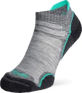 Skarpety termoaktywne - Bridgedale Skarpety damskie Bridgedale UL T2 Merino Performance Low - m.grey/sur 38 - 40 - miniaturka - grafika 1