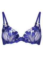 Biustonosze - Bluebella Biustonosz damski na fiszbinach - Colette Kobiety Sztuczne włókno niebieski jednolity, 70B - miniaturka - grafika 1