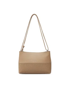 Calvin Klein Torebka Ck Mixmedia Convertible Bag_Mono K60K613170 Beżowy - Torebki damskie - miniaturka - grafika 1