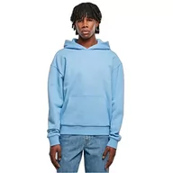 Bluzy męskie - Urban Classics Bluza męska Ultra Heavy Hoody, niebieski poziomy., XXL - miniaturka - grafika 1
