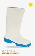 Obuwie robocze - BUTY BEZPIECZNE Z POLIURETANU Z METALOWYM PODNOSKIEM PPO STRZELCE OPOLSKIE MODEL 1044, PN-EN ISO 20345, S4, CI, SRC - miniaturka - grafika 1