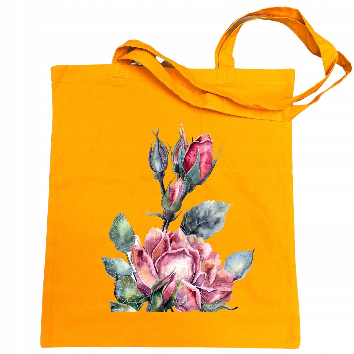 Torba Na Zakupu w Piękne Kwiaty