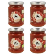 Koncentraty warzywne, przeciery - Alce Nero Koncentrat pomidorowy 28% Zestaw 4 x 130 g Bio - żywność - miniaturka - grafika 1