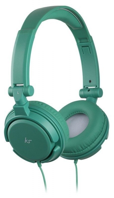 KITSOUND iD HEADPHONES zielone