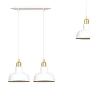 Emibig Ibor lampa wisząca 2-punktowa biała 1043/2 1043/2 - Lampy sufitowe - miniaturka - grafika 1