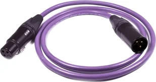 Kabel Melodika XLR - XLR 2.5m fioletowy - Kable komputerowe i do monitorów - miniaturka - grafika 1