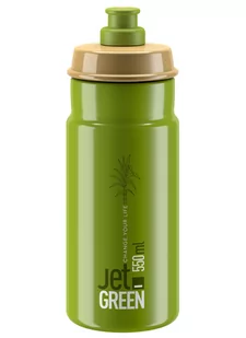 Elite Bidon Elite Jet Green zielony, 550ml - Shakery i bidony sportowe - miniaturka - grafika 1