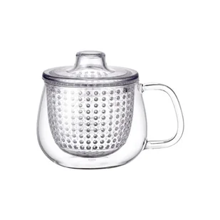 Kinto Unitea Kubek z zaparzaczem do herbaty Przezroczysty 350 ml - kubek - Kubki - miniaturka - grafika 1