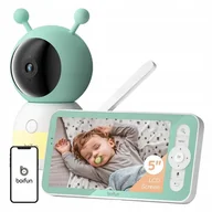 Elektroniczne nianie i monitory oddechu - Elektroniczna niania obrotowa Boifun 6T kamera + monitor - miniaturka - grafika 1