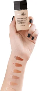 Filorga Laboratoires Flash Nude [Fluid] fluid tonizujący ujednolicający cerę SPF 30 odcień 02 Nude Gold 30 ml - Kremy do twarzy - miniaturka - grafika 5