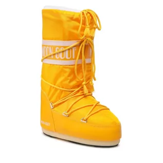 Buty dla dziewczynek - Śniegowce Moon Boot Icon Nylon 14004400 S Yellow - grafika 1