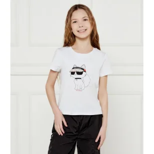 Karl Lagerfeld Kids T-shirt Regular Fit - Koszulki męskie - miniaturka - grafika 1