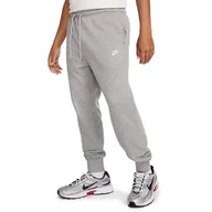 Spodnie męskie - Spodnie męskie Nike Sportswear Club FN3801-063 - szare - miniaturka - grafika 1