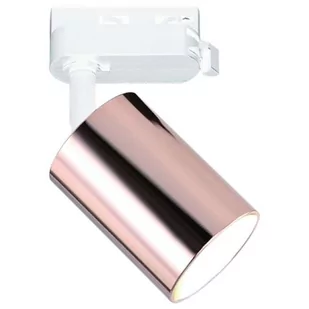 Orlicki Design LAMPA sufitowa Kika Track Rose Gold WH metalowa OPRAWA do systemu szynowego 1-fazowego różowe złoto biała Kika Track Rose Gold WH - Lampy sufitowe - miniaturka - grafika 1