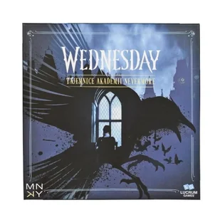 Wednesday Tajemnice Akademii Nevermore Lucrum - gra - Gry planszowe - miniaturka - grafika 1