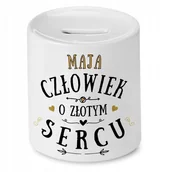 Skarbonki - Skarbonka Dla Mai na Urodziny Idealny Prezent z Nadrukiem ze Zdjęciem numer 274609567 - miniaturka - grafika 1