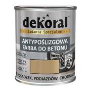 Farby do metalu - Dekoral Emalia do podłóg Akrylit B beżowa 0 75 l - miniaturka - grafika 1