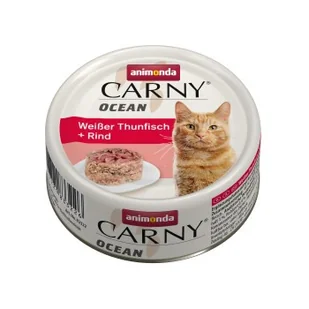 animonda Carny mokra karma dla kota dorosłego, Ocean 12x80 g Tuńczyk i wołowina - Mokra karma dla kotów - miniaturka - grafika 1