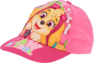 Czapka Paw Patrol Stylowa czapka dziecięca z motywem Paw Patrol, 100% bawełny Ciemnoróżowa - Czapki dla dzieci - miniaturka - grafika 1