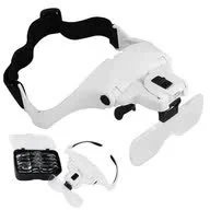 Mikroskopy i lupy - LUPA Nagłowna z PODŚWIETLENIEM - miniaturka - grafika 1