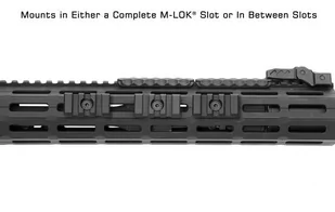 UTG - Szyna Picatinny - M-LOK - 1,57'' - 3 sloty - MTURS10S - Amunicja i osprzęt ASG - miniaturka - grafika 3