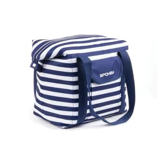 Spokey Termotorba SAN REMO plażowa termo paski 52 x 20 x 40 cm granatowy - Akcesoria turystyczne - miniaturka - grafika 2