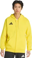 Bluzy męskie - Bluza męska adidas Entrada 26 Full Zip Hoody żółta KF8964 XL - miniaturka - grafika 1
