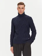 Swetry męskie - JOOP! Golf 17 JK-17Liono 30047360 Granatowy Modern Fit - miniaturka - grafika 1