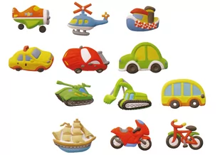 Zestaw Kreatywny Odlewy Gipsowe Do Malowania Farby Pojazdy Auto - Masy plastyczne - miniaturka - grafika 3