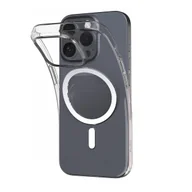 Etui i futerały do telefonów - Etui silikonowe Puro 03 Mag MagSafe do iPhone 16 Pro - przezroczyste - miniaturka - grafika 1